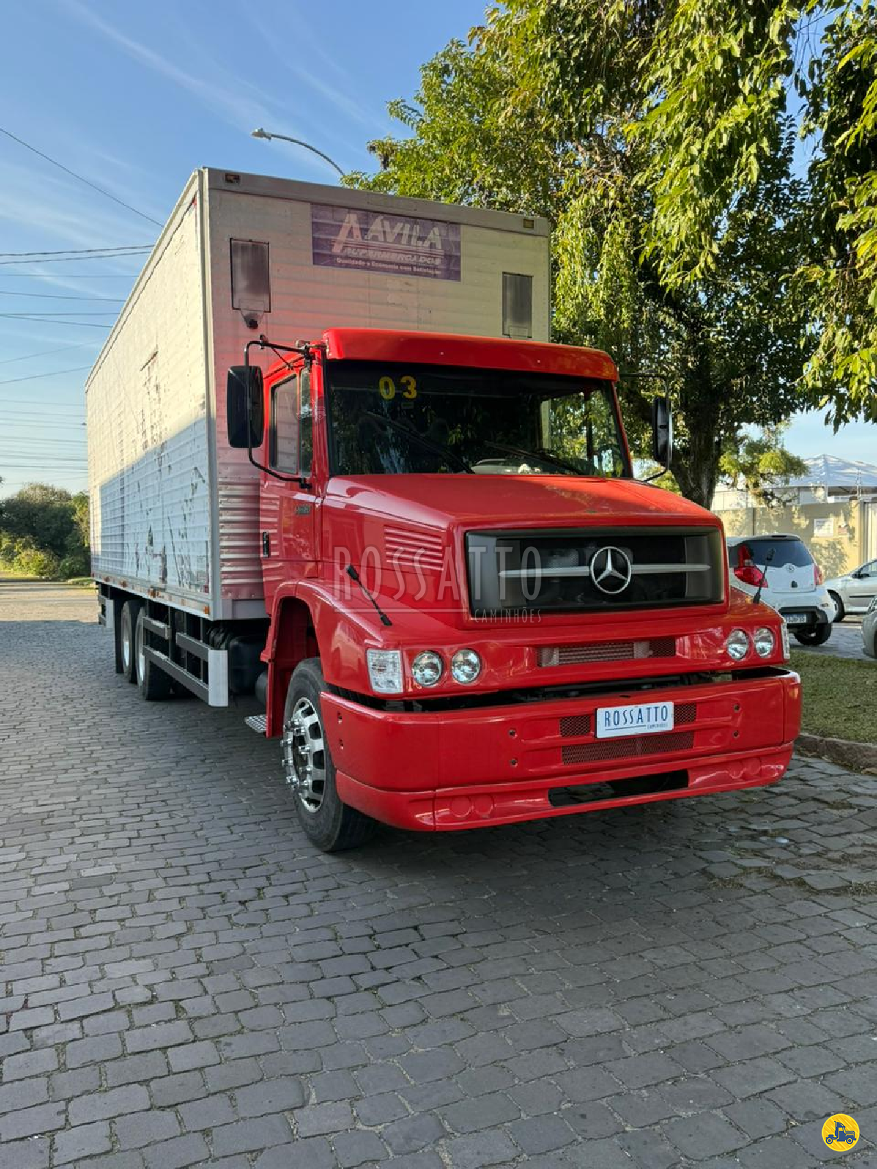 CAMINHAO MERCEDES-BENZ MB 1620 Baú Furgão Truck 6x2 Rossatto Caminhões PORTO ALEGRE RIO GRANDE DO SUL RS